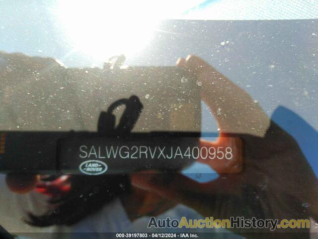 LAND ROVER RANGE ROVER SPORT SE, SALWG2RVXJA400958