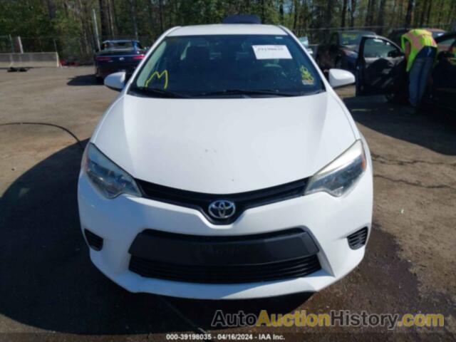 TOYOTA COROLLA LE, 2T1BURHEXEC131564