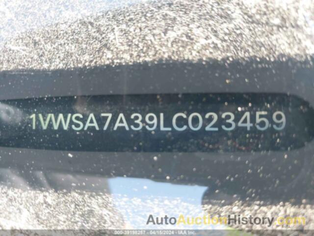 VOLKSWAGEN PASSAT 2.0T SE, 1VWSA7A39LC023459