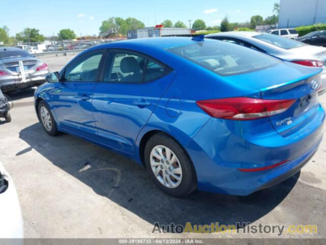 HYUNDAI ELANTRA SE, 5NPD74LF3HH101889