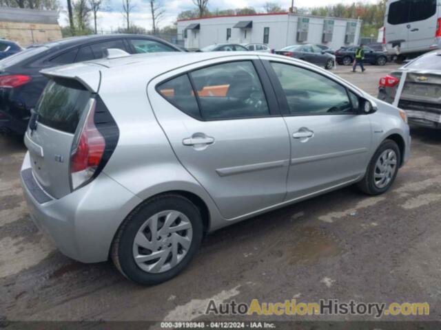 TOYOTA PRIUS C TWO, JTDKDTB34G1136366