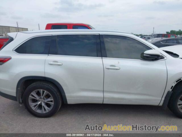 TOYOTA HIGHLANDER XLE V6, 5TDJKRFH7ES036479