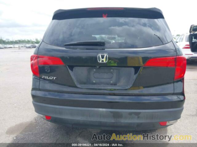 HONDA PILOT EX-L, 5FNYF5H51GB057088