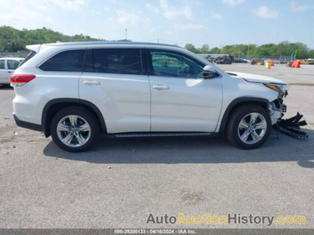 TOYOTA HIGHLANDER LIMITED/LTD PLATINUM, 5TDDZRFH8JS836632