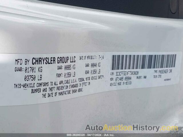 FIAT 500E BATTERY ELECTRIC, 3C3CFFGEXFT503020