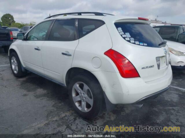 NISSAN MURANO SL, JN8AZ08T55W329021