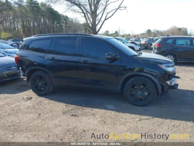 HONDA PILOT BLACK, 5FNYF6H74LB027570