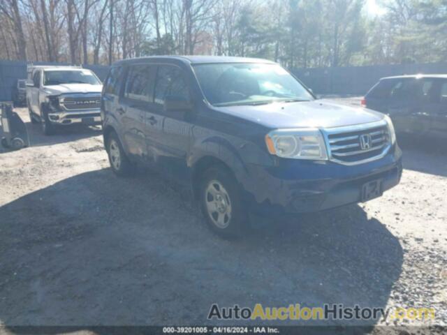 HONDA PILOT LX, 5FNYF4H28FB006587