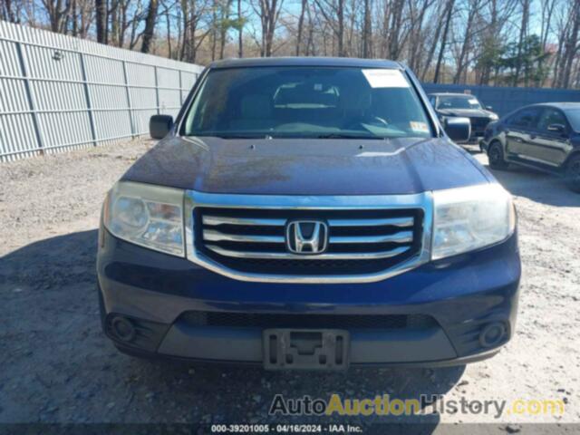 HONDA PILOT LX, 5FNYF4H28FB006587