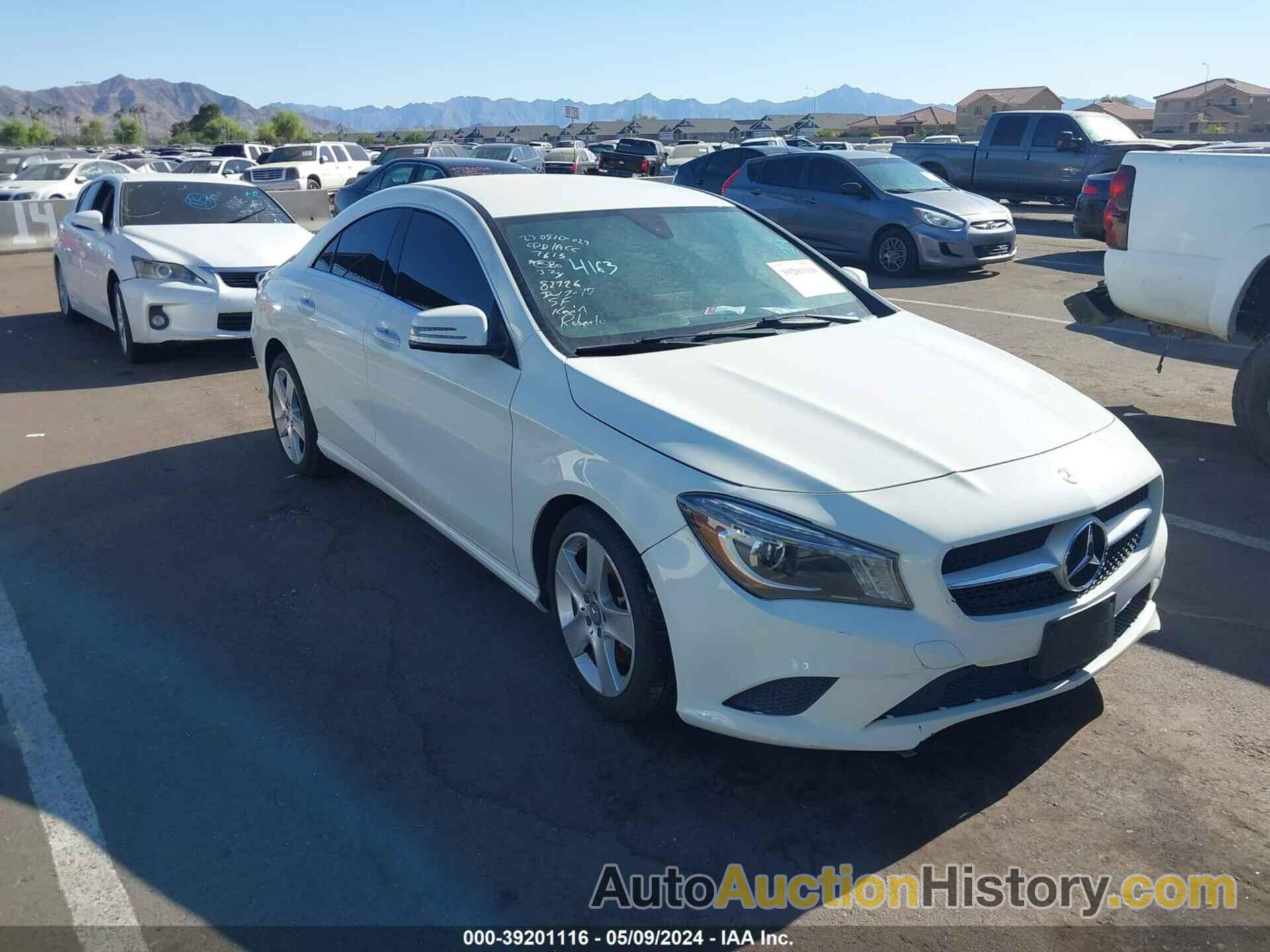 MERCEDES-BENZ CLA 250, WDDSJ4EB8FN247615