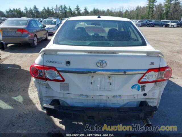 TOYOTA COROLLA S, 2T1BU4EE1DC057604