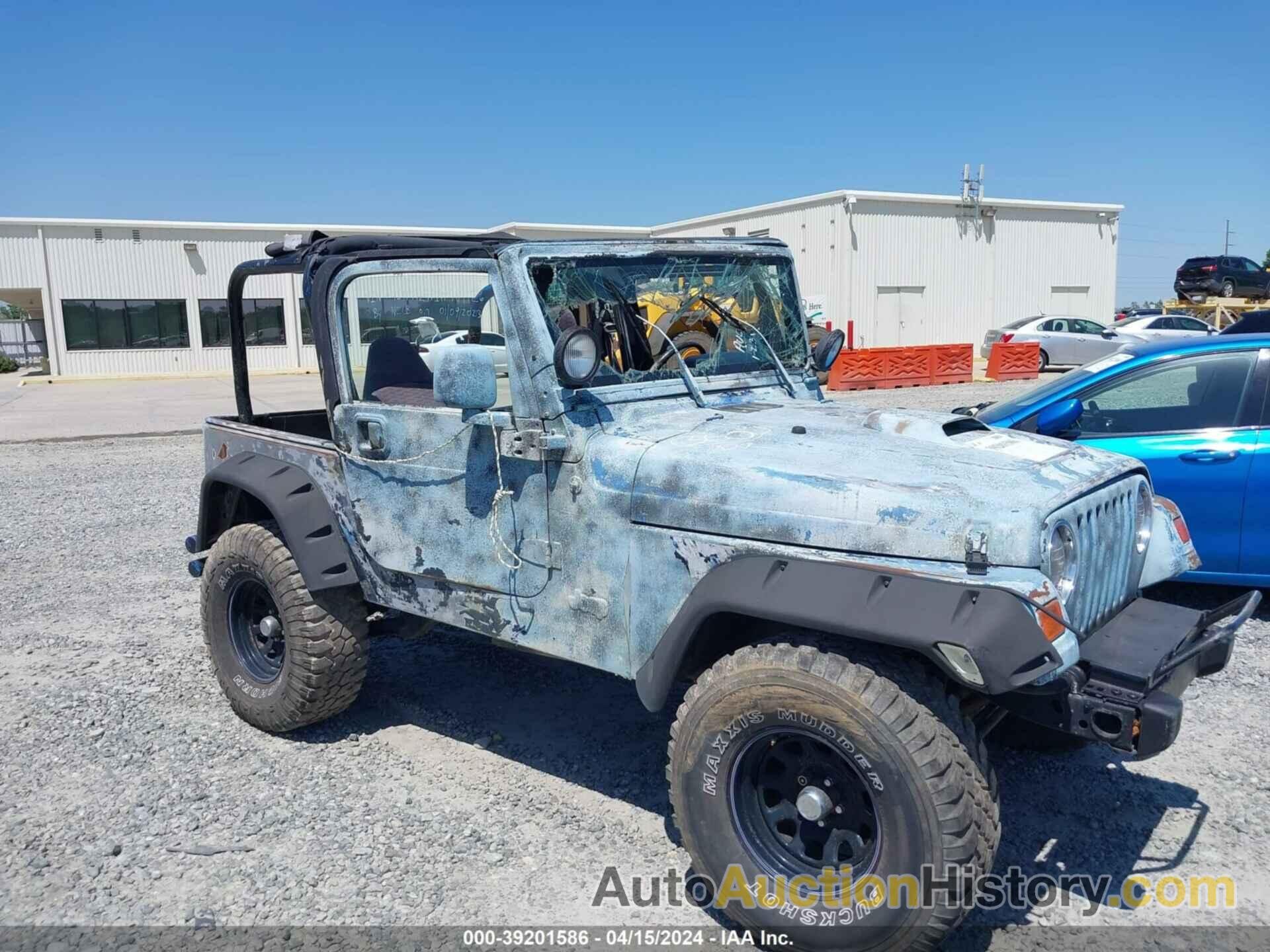 JEEP WRANGLER SE, 1J4FA29P1YP781126