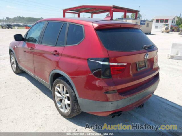 BMW X3 XDRIVE28I, 5UXWX9C50D0A31211