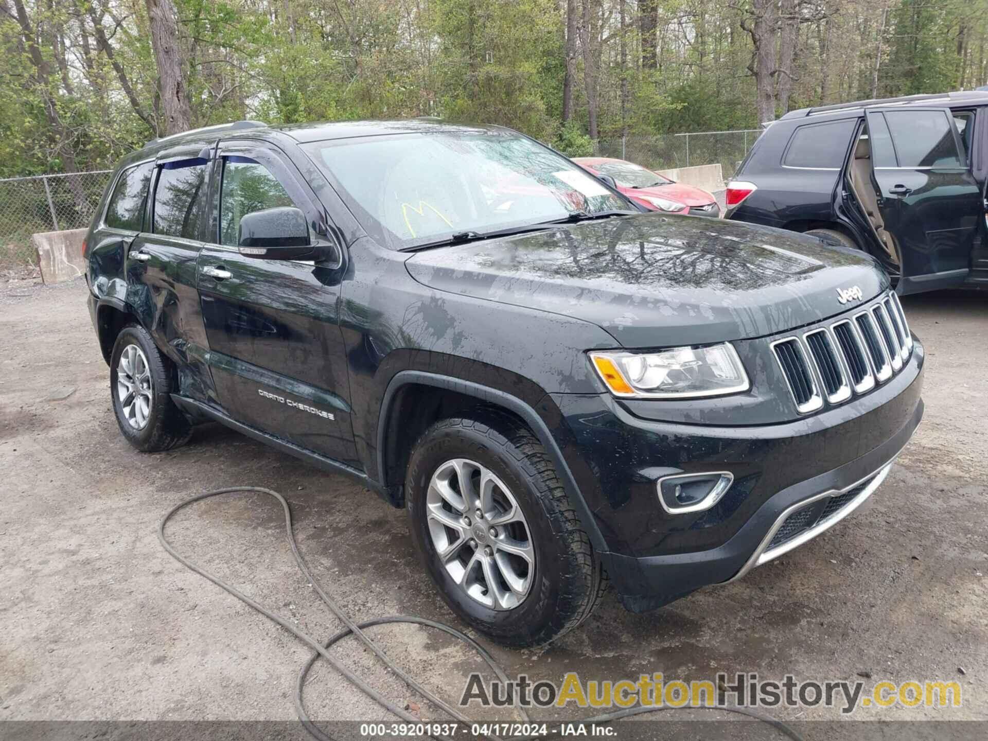 JEEP GRAND CHEROKEE LIMITED, 1C4RJFBG5EC458477