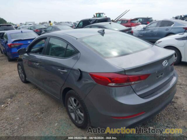 HYUNDAI ELANTRA SEL, 5NPD84LF7JH387796