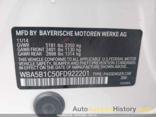 BMW 535 I, WBA5B1C50FD922201