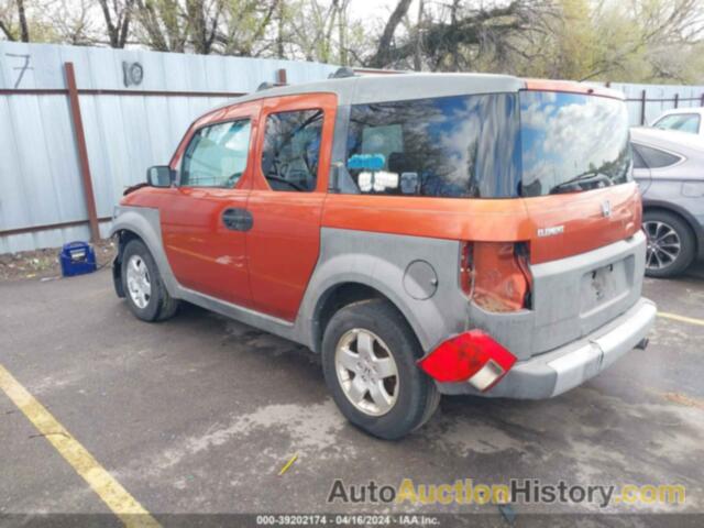 HONDA ELEMENT EX, 5J6YH28554L032187