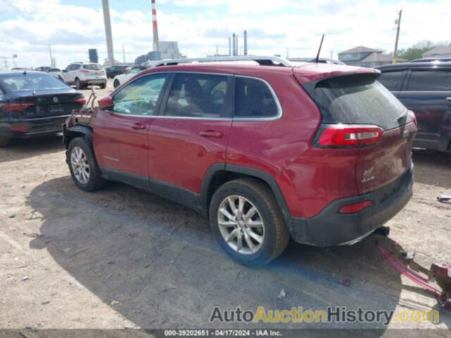 JEEP CHEROKEE LIMITED, 1C4PJMDSXGW123150