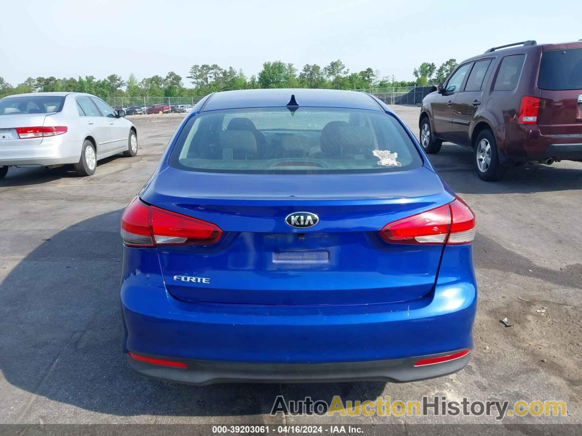 KIA FORTE LX, 3KPFK4A75HE130320