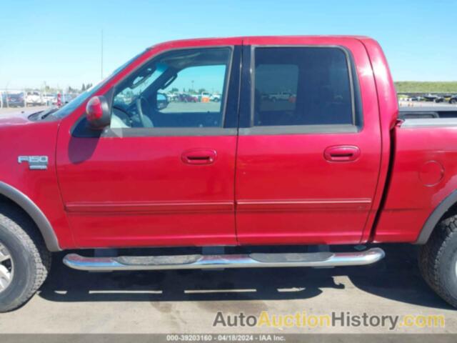 FORD F-150 LARIAT/XLT, 1FTRW08L72KC32414