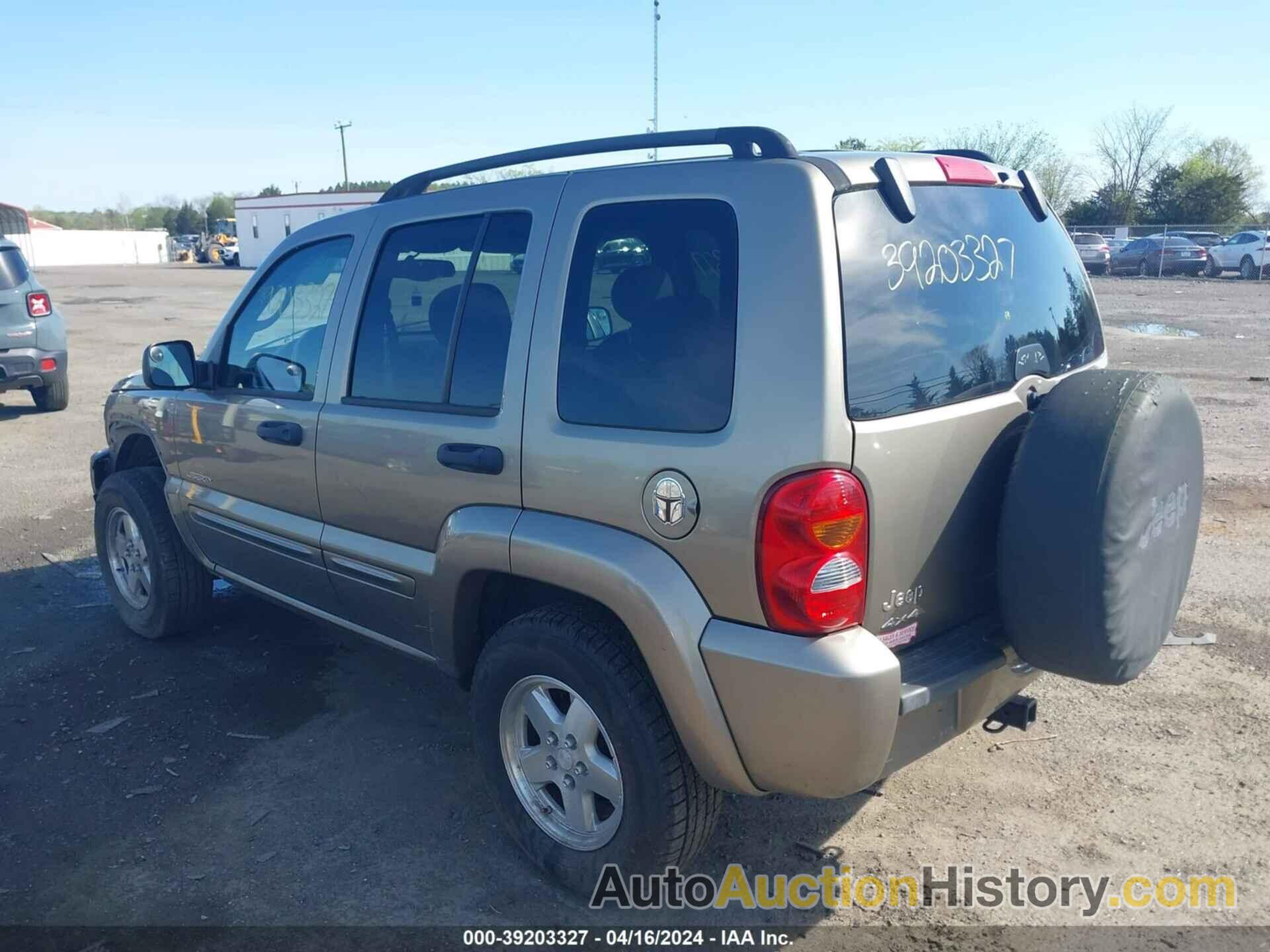 JEEP LIBERTY LIMITED EDITION, 1J4GL58K24W194245