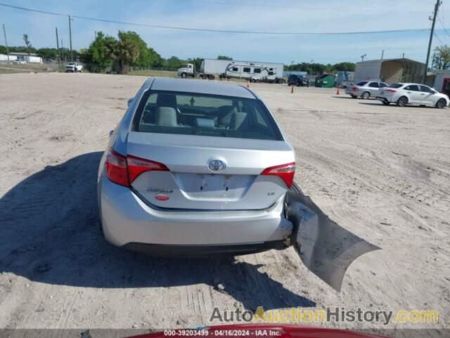 TOYOTA COROLLA LE, 5YFBURHE6JP783477