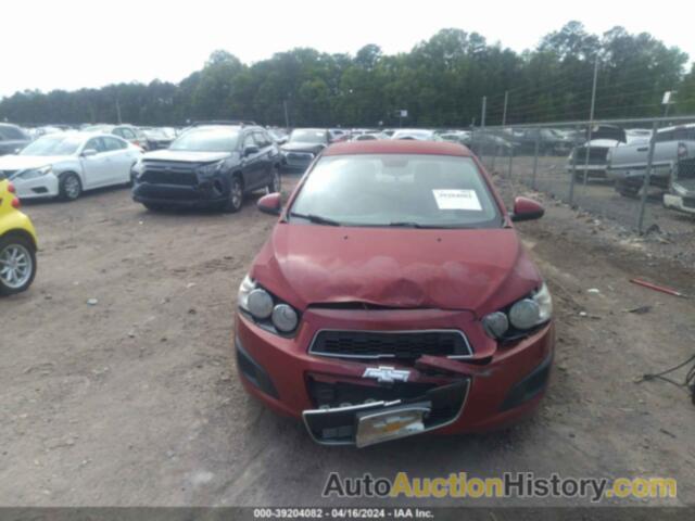 CHEVROLET SONIC LT, 1G1JC5SB5C4191606