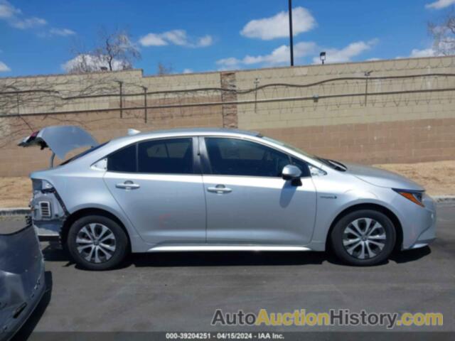 TOYOTA COROLLA HYBRID LE, JTDEBRBE8LJ025451