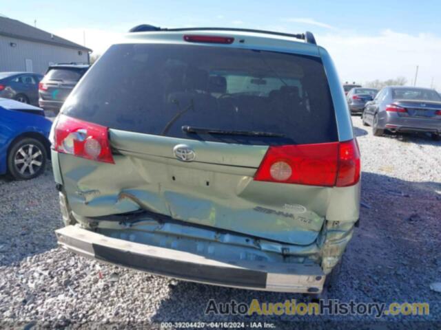 TOYOTA SIENNA XLE, 5TDZA22C36S581717