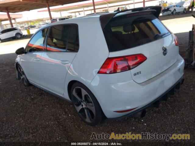 VOLKSWAGEN GOLF GTI S 4-DOOR, 3VW5T7AU1GM049798