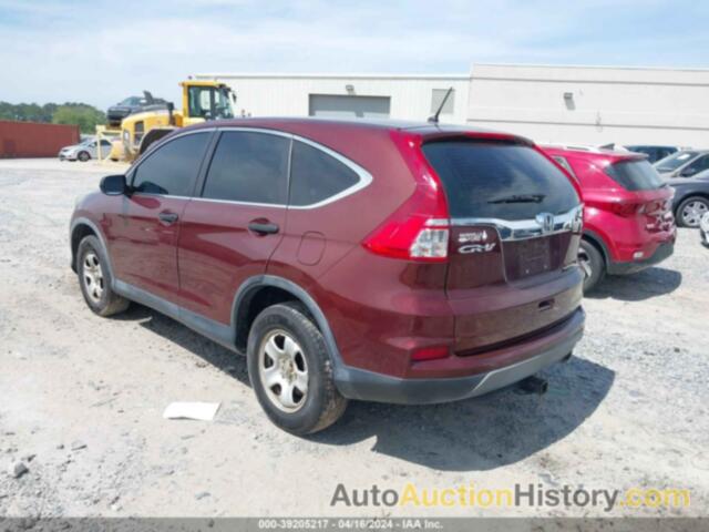 HONDA CR-V LX, 3CZRM3H37FG709535