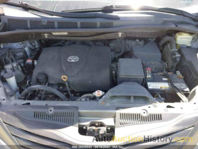 TOYOTA SIENNA L 7 PASSENGER, 5TDZZ3DC2HS869694