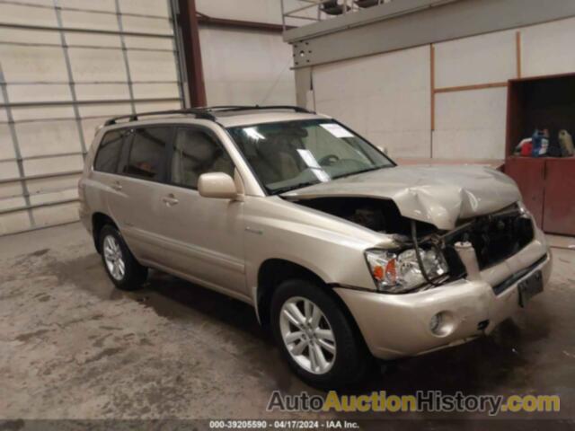 TOYOTA HIGHLANDER HYBRID LIMITED V6, JTEEW21A070047106