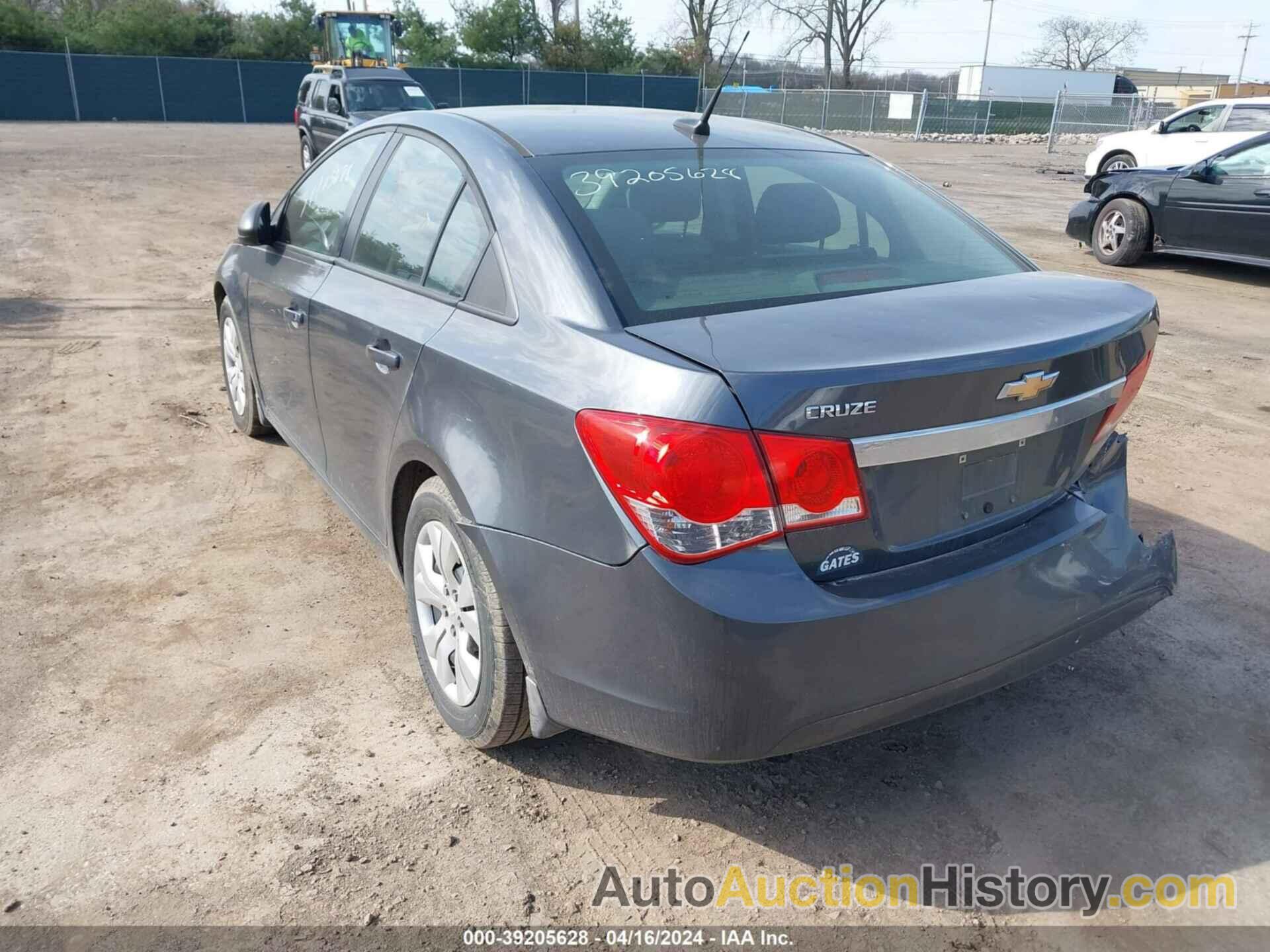 CHEVROLET CRUZE LS, 1G1PA5SH9D7153042