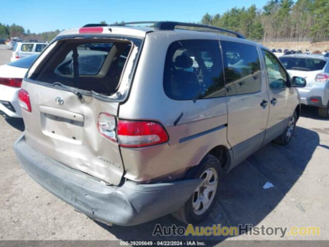 TOYOTA SIENNA CE, 4T3ZF19C53U551954