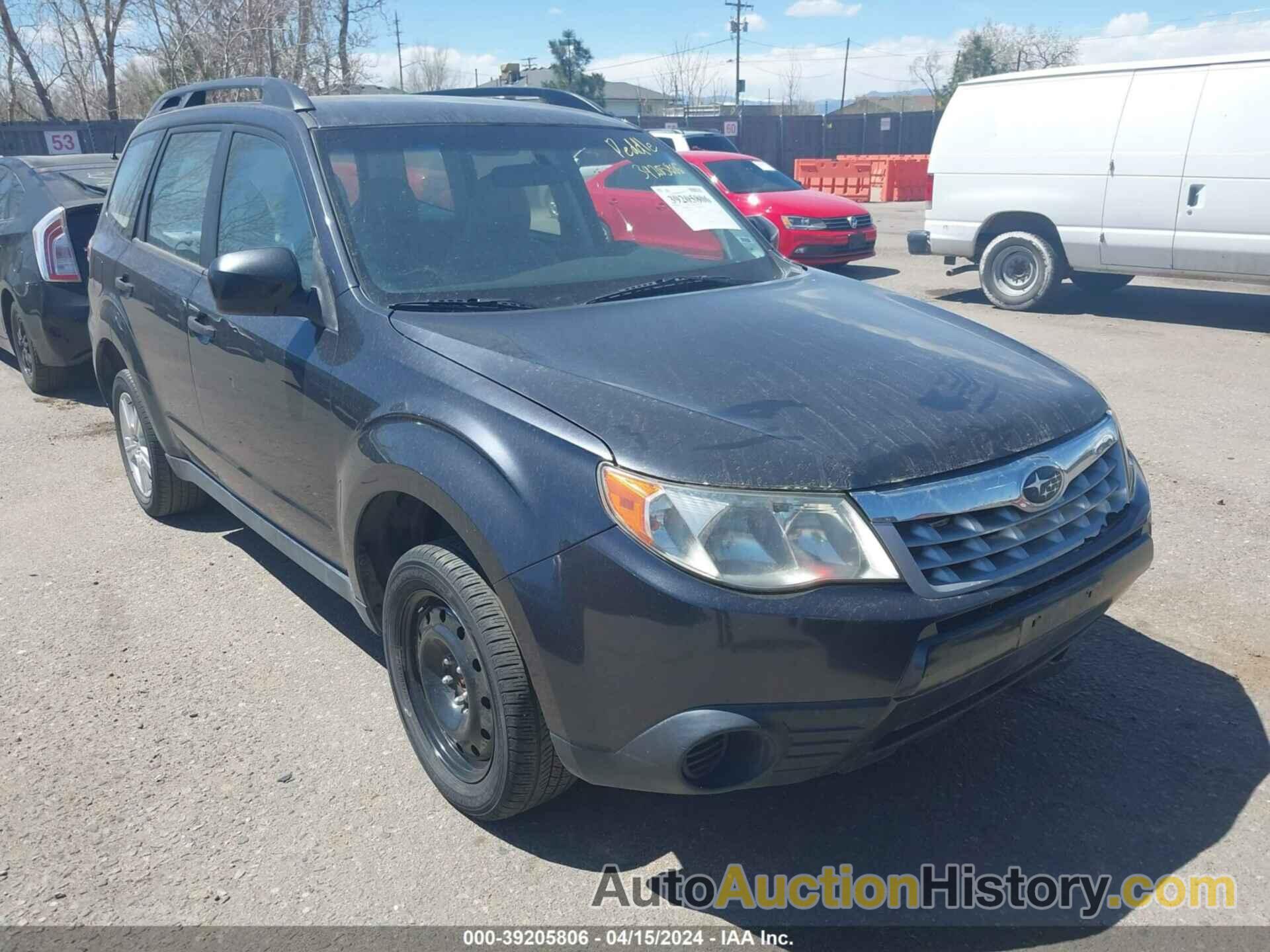 SUBARU FORESTER 2.5X, JF2SHABC1DH440817