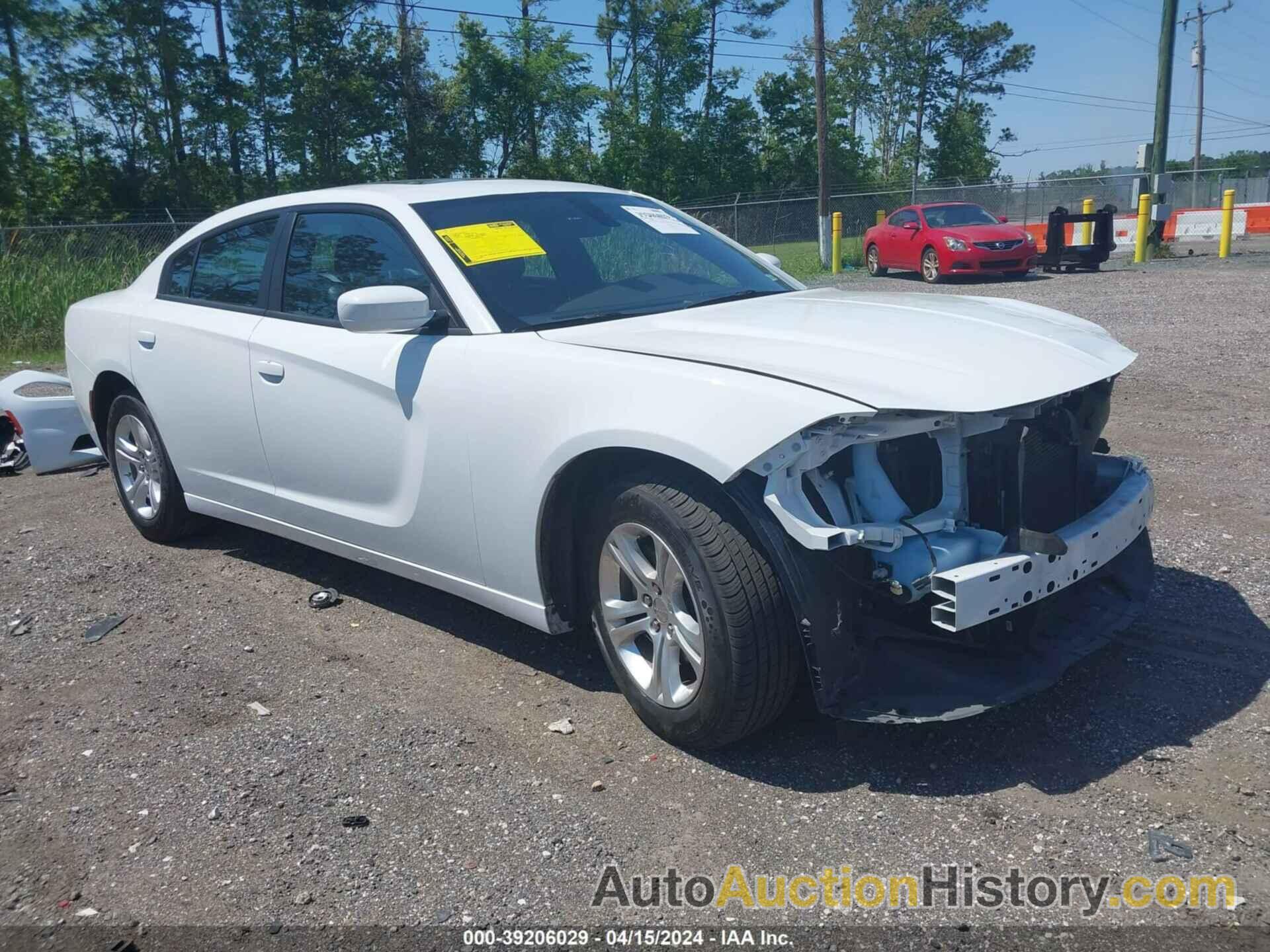 DODGE CHARGER SXT RWD, 2C3CDXBG9NH172619