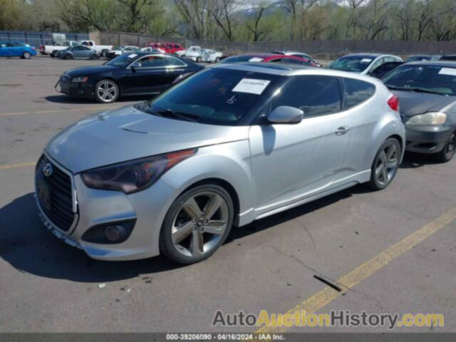 HYUNDAI VELOSTER TURBO, KMHTC6AEXFU230983