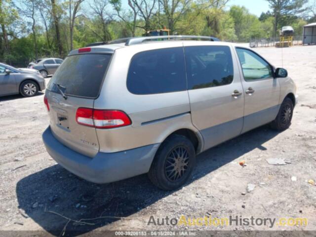 TOYOTA SIENNA CE, 4T3ZF19C53U542056