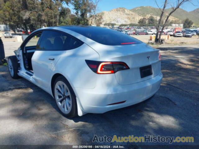 TESLA MODEL 3 REAR-WHEEL DRIVE, 5YJ3E1EAXPF598910