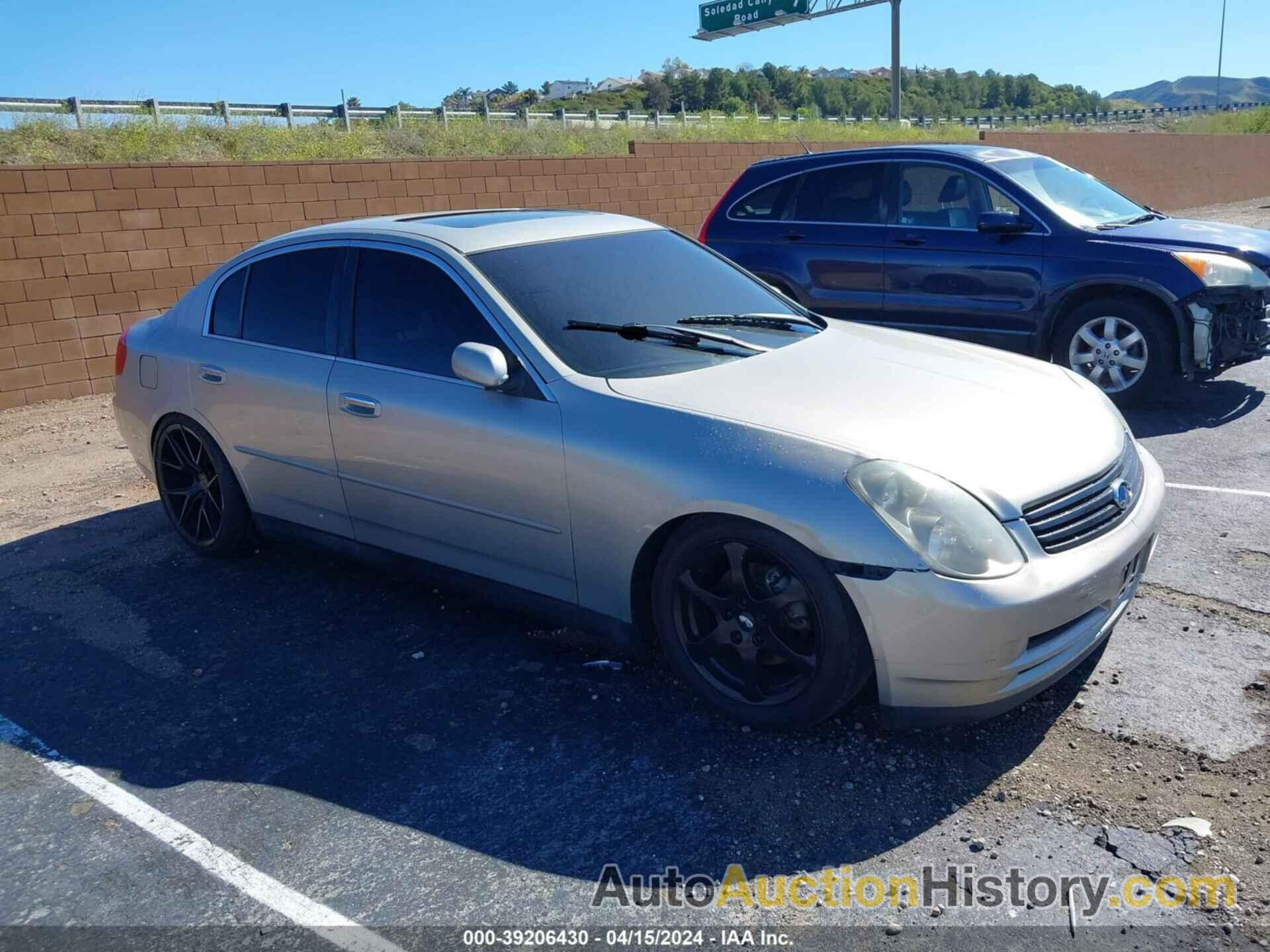 INFINITI G35 LUXURY LEATHER, JNKCV51E83M330292