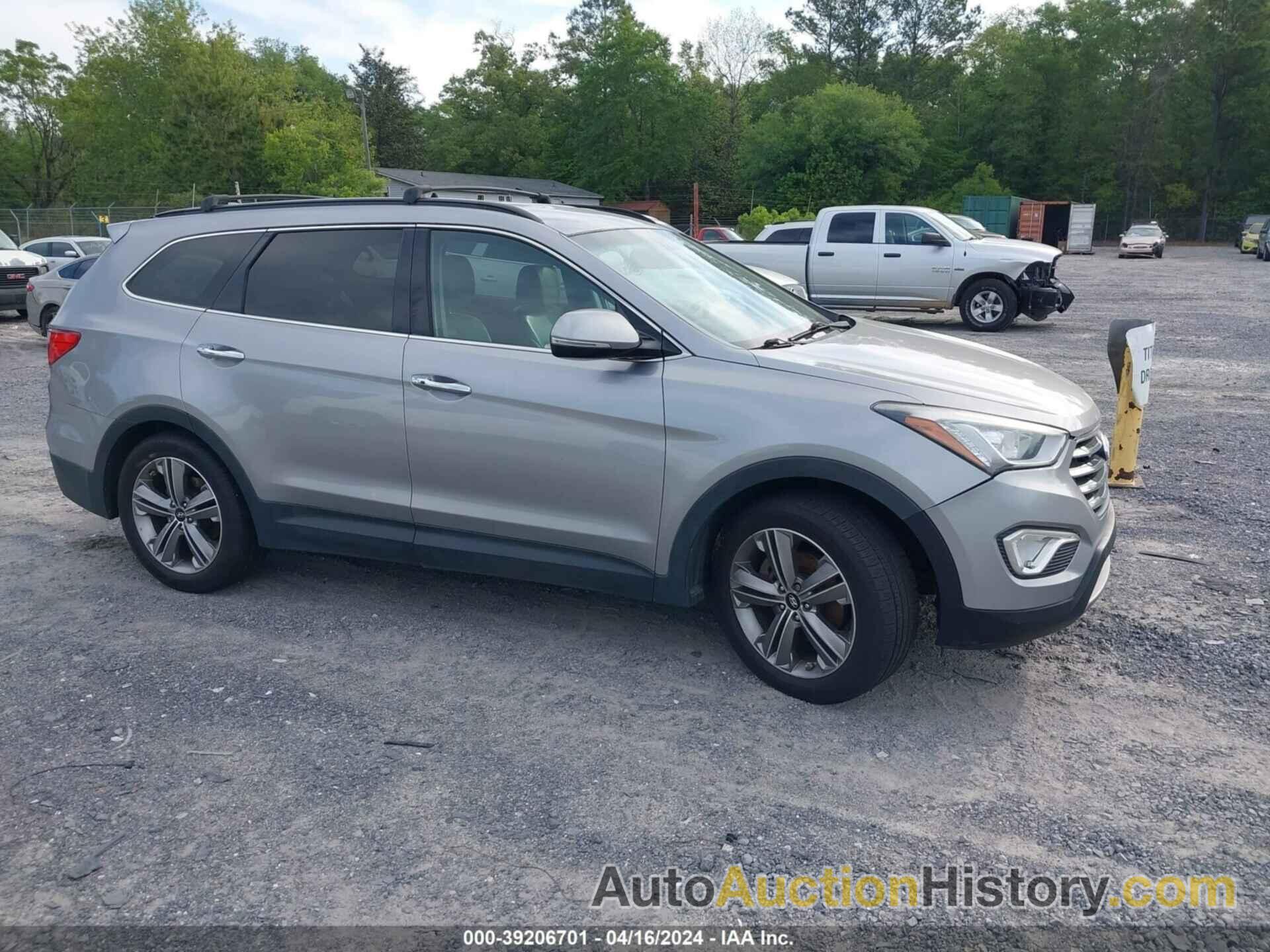 HYUNDAI SANTA FE LIMITED, KM8SRDHF0DU004798