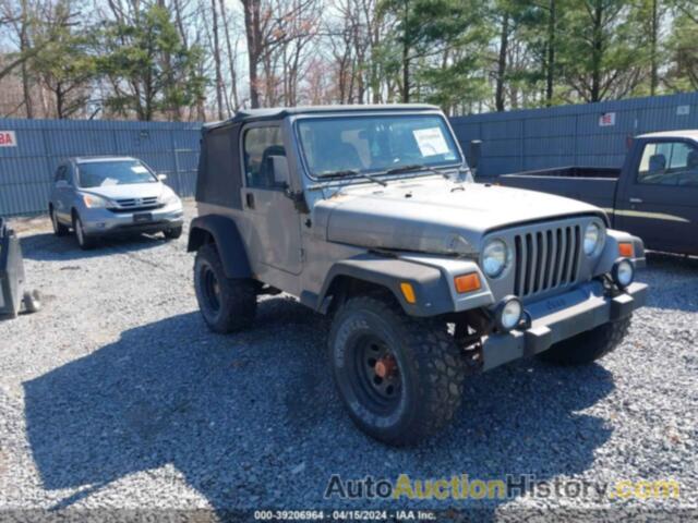 JEEP WRANGLER SPORT, 1J4FA49S61P323135