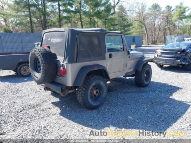 JEEP WRANGLER SPORT, 1J4FA49S61P323135