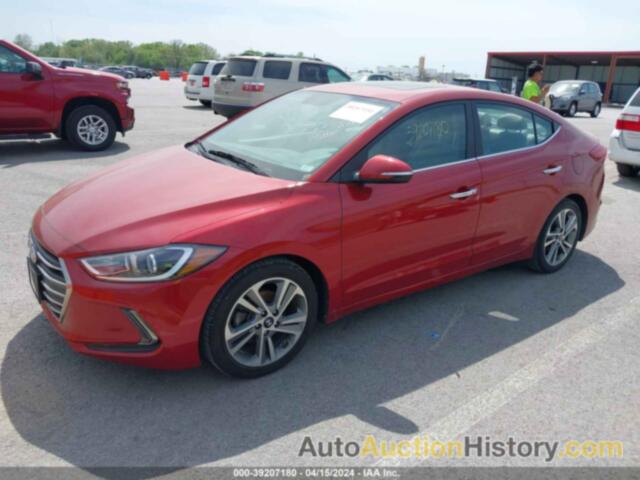 HYUNDAI ELANTRA LIMITED, KMHD84LF7HU211777