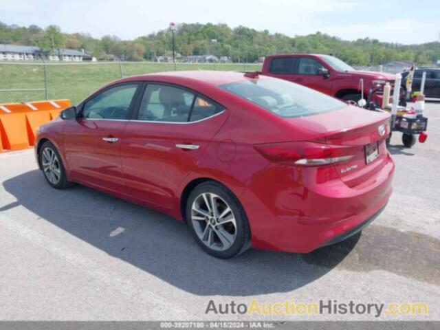 HYUNDAI ELANTRA LIMITED, KMHD84LF7HU211777