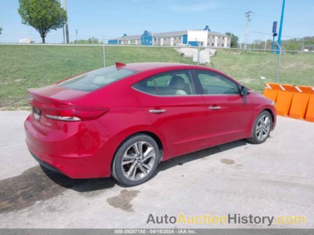 HYUNDAI ELANTRA LIMITED, KMHD84LF7HU211777