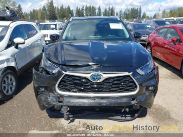 TOYOTA HIGHLANDER HYBRID XLE, 5TDGBRCH3NS549887