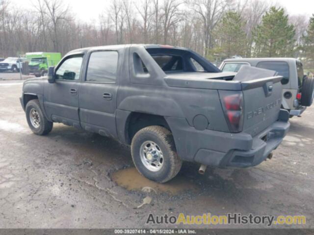 CHEVROLET AVALANCHE 2500, 3GNGK22G24G159206