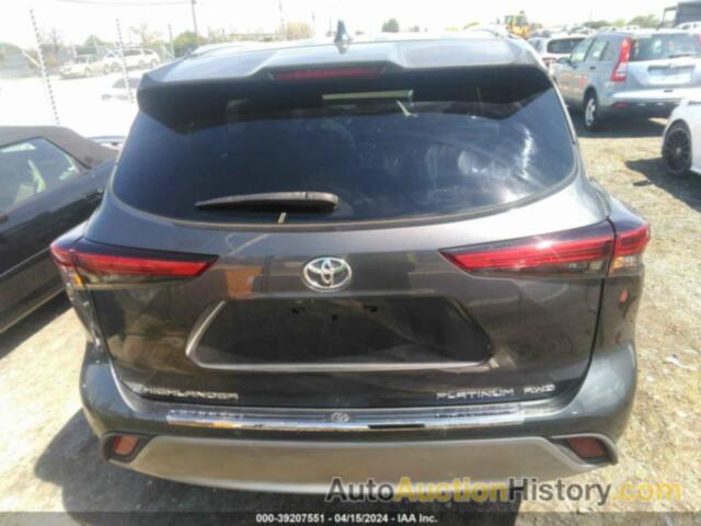 TOYOTA HIGHLANDER PLATINUM, 5TDFZRBH0LS037719